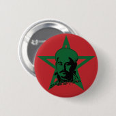 Abd el-Krim Rif Leader Graphic Style Abdelkarim Button (Vorne & Hinten)