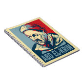 Abd el-Krim Rif Leader Hope Style Abdelkarim Notizblock (Rechte Seite)