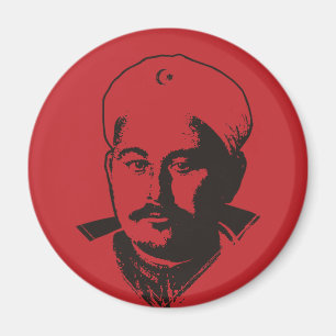Abd el-Krim Rif Leader Icon Style Abdelkarim Magnet
