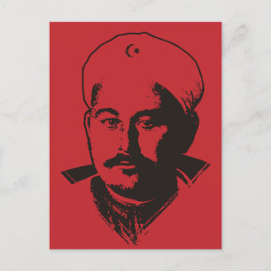 Abd el-Krim Rif Leader Icon Style Abdelkarim Postkarte