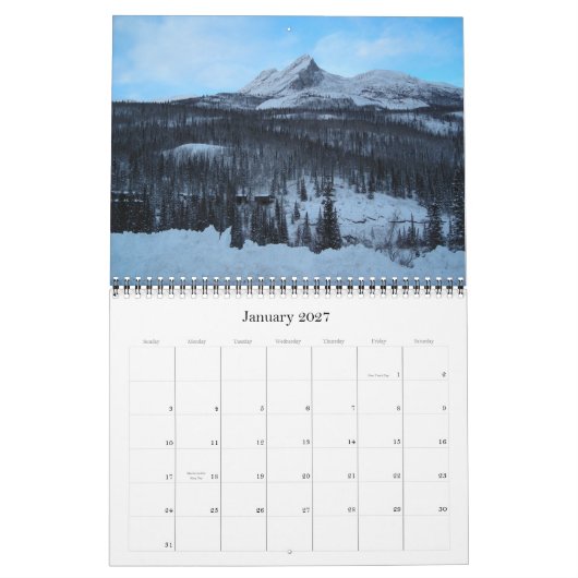 Abdeckung, ALASKA 2007 Kalender (Jan 2027)