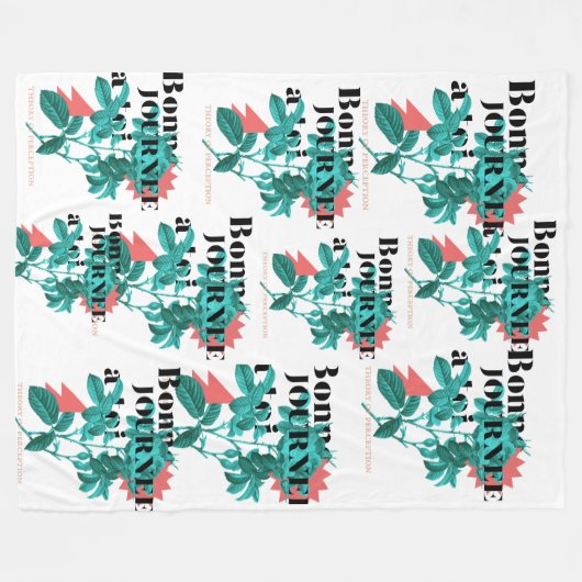 Abdeckung aus Polwolle & Sherpa Fleecedecke (Vorderseite (Horizontal))