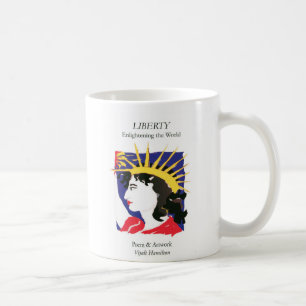 Abdeckung-Dame Liberty/Tasse Kaffeetasse