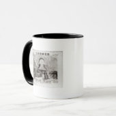 Abdeckung der Kerbe der Klavierquadrille Tasse (Vorderseite Links)