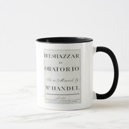 Abdeckung der Kerbe für Belshazzar durch Handel Tasse (Rechts)
