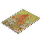 Abdeckung der Kerbe und Libretto der Oper "Iris", Notizblock (Linke Seite)