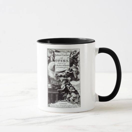 Abdeckung der Noten für Julius Cäsar Tasse (Rechts)