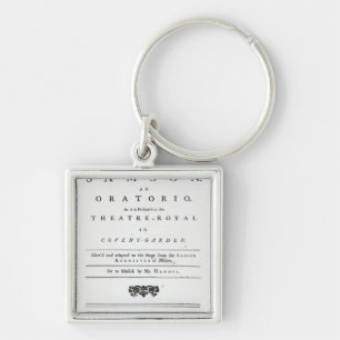 Abdeckung der Noten für Samson Schlüsselanhänger