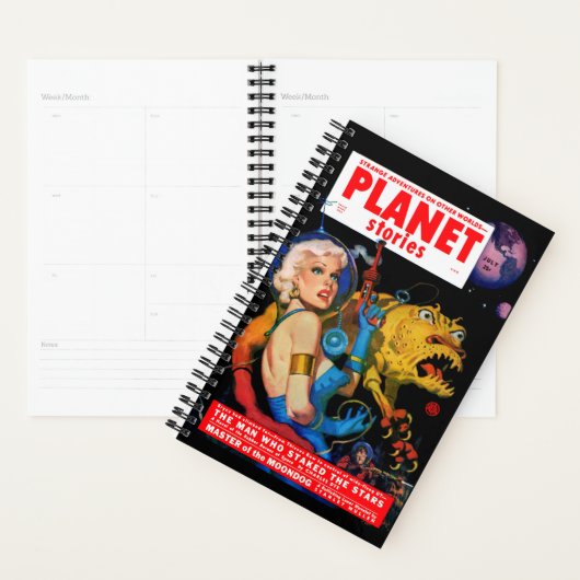 Abdeckung der Planeten Geschichten Juli 1952 Planer (Anzeige)