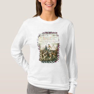 Abdeckung "des atlantischen Fernschreibers" durch T-Shirt