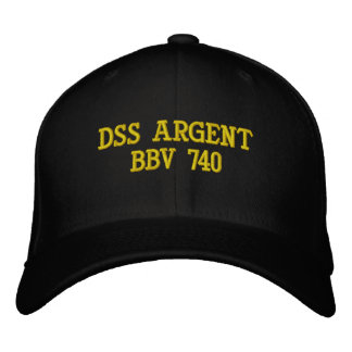 Abdeckung des DSS-Argent Officer Bestickte Baseballkappe
