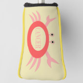 Abdeckung des Krebssterns mit Krebstiftkrebs Golf Headcover (Rotieren 90)