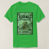 Abdeckung des schwarzen Wolfs Die Bindung von Loki T-Shirt (Design vorne)