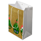 Abdeckung des Tischsets mit Laminatlichtschalter Mittlere Geschenktüte (Vorderseite Schrägansicht)