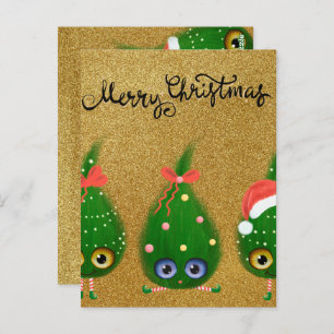 Abdeckung des Tischsets mit Laminatlichtschalter  Postkarte