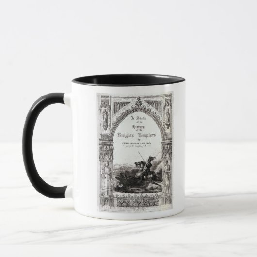 Abdeckung 'einer Skizze der Geschichte die Ritter Tasse (Links)
