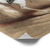 Abdeckung eines Musikblattes Poster (Ecke)