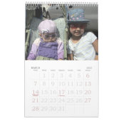 Abdeckung, Familienkalender Kalender (Mär 2027)