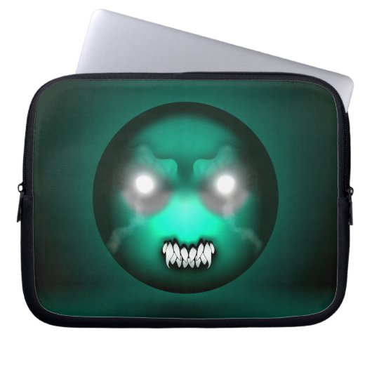 Abdeckung für einen tragbaren Abyssmoji-Computer Laptopschutzhülle (Vorderseite)