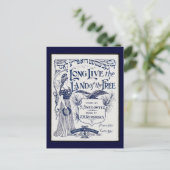 Abdeckung für jüdische Notenblätter Postkarte (Stehend Vorderseite)