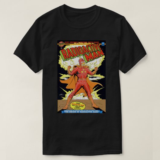 Abdeckung für radioaktives Comic - Röntgen Classic T-Shirt (Design vorne)