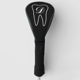 Abdeckung für Zahnarztkläger mit mit Monogramm Zah Golf Headcover