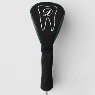 Abdeckung für Zahnarztkläger mit mit Monogramm Zah Golf Headcover
