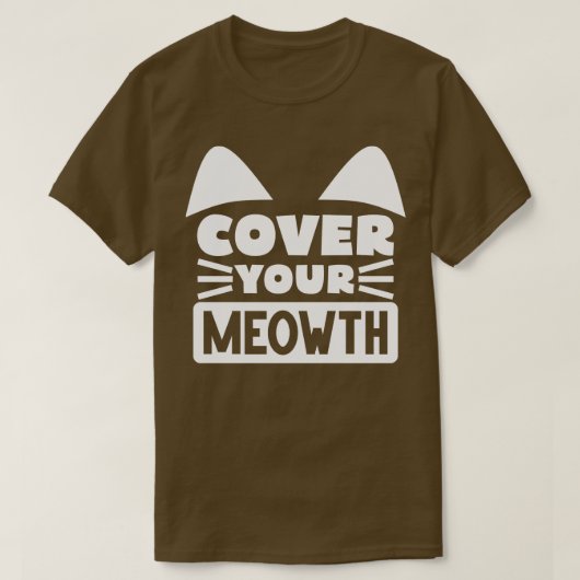 Abdeckung Ihrer Katze 2 T-Shirt (Design vorne)