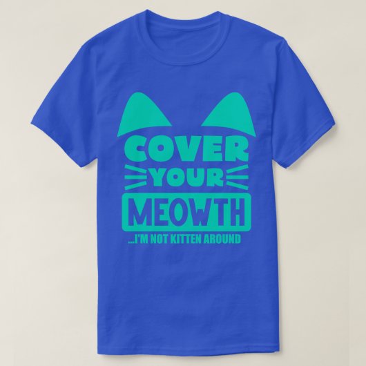 Abdeckung Ihrer Katze T-Shirt (Design vorne)