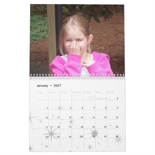 Abdeckung Kalender (Jan 2027)