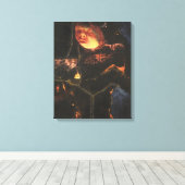 Abdeckung Leinwanddruck (Insitu (Holzboden))