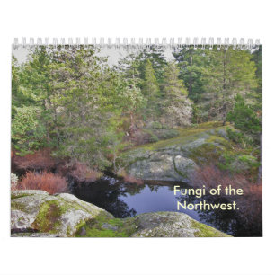 Abdeckung, Pilze des Nordwestens Kalender