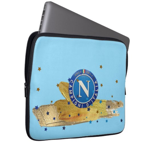Abdeckung pro Tablette Gedenkfeier scudetto Napoli Laptopschutzhülle (Vorne Rechts)