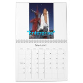 Abdeckung, Raumfähre Calander, 2008 Kalender (Mär 2027)