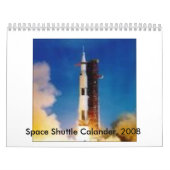 Abdeckung, Raumfähre Calander, 2008 Kalender (Titelbild)
