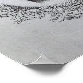 Abdeckung von Notenblättern für Quadrille Poster (Ecke)