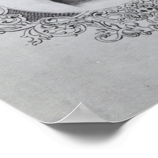 Abdeckung von Notenblättern für Quadrille Poster (Ecke)