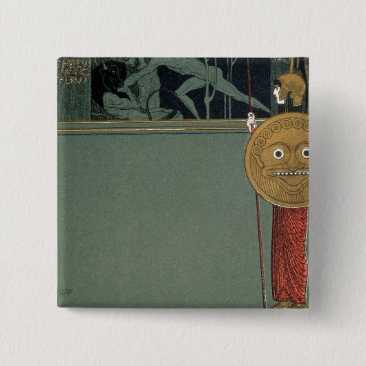 Abdeckung von Ver Sacrum die Zeitschrift von Button (Vorderseite)