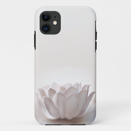 Abdeckung weißen Lotuss Iphone 5 Case-Mate iPhone Hülle (Rückseite)