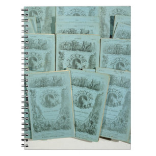 Abdeckungen von den Monatsfragen von 'wenigem Notizblock