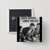 Abdeckungs-Husten, Abdeckungs-Niesen Button (Vorne & Hinten)