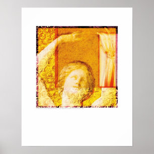 Abdeckungs-Kunst - gebrochene Anmut - Griego Poster