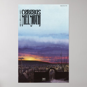 Abdeckungsdruck Cerebus Frage #141 Poster