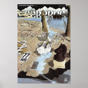 Abdeckungsdruck Cerebus Frage #77 Poster