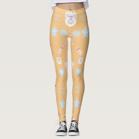 ABDL Leggings | Baby4Life | Supercute! (Vorderseite)
