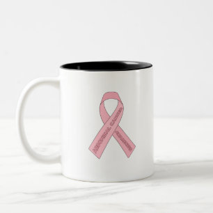 Abdominal Cancer Awareness Zweifarbige Tasse