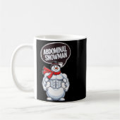Abdominal Snowman 6 Pack Abs Christmas For Men Gym Kaffeetasse (Links)