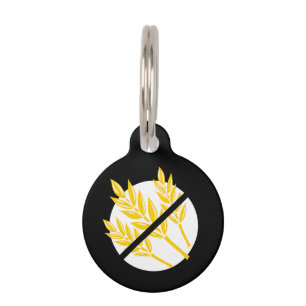 Abdominales Gluten-scherzt freie Weizen-Allergie Tiernamensmarke