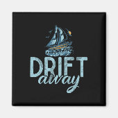 Abdrift Bootfahren Magnet (Vorne)