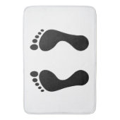 Abdruck-Bad-Matte Badematte (Vorderseite Vertikal)